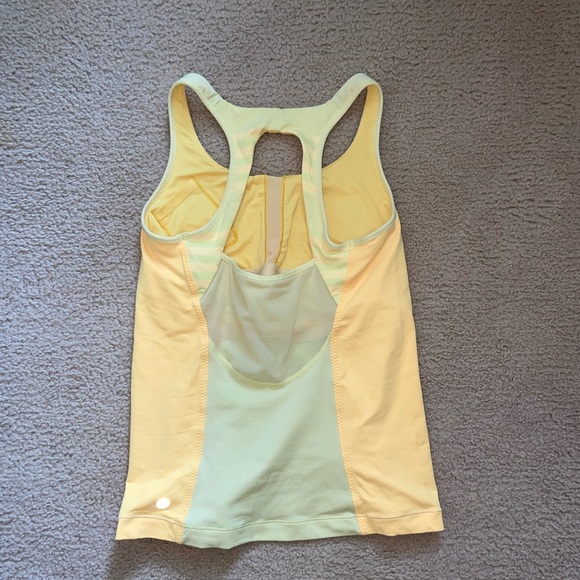 Yellow Lululemon Tank Top - Picture 2 of 5